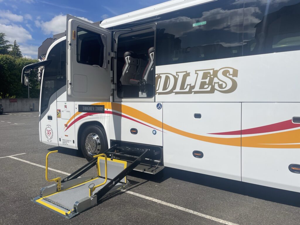 Wheelchair accessible coach hire